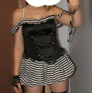Sexy prison dress/Halloween outfit